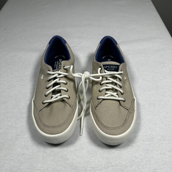 Sperry Harbor Tide Washable Sneakers Stone Sz 5M Boys NWOT - Picture 1 of 5